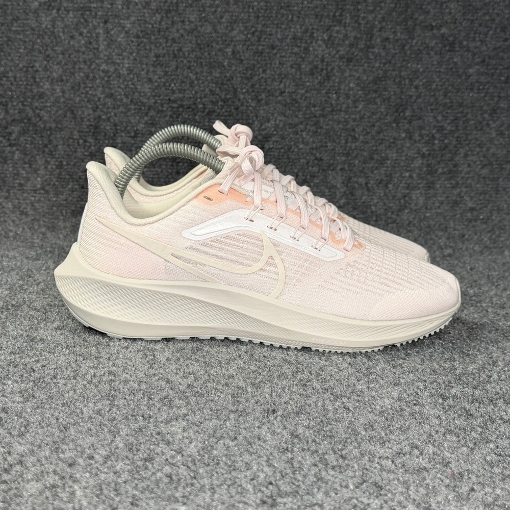 Nike Air Zoom Pegasus 39 Running Shoes Women's 7.5 Light Soft Pink Athletic Run